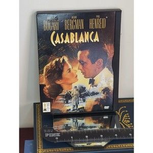 Casablanca DVD Classic movie vintage film Good cond.